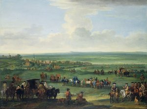 Georg I. in Newmarket, 4. oder 5. Oktober 1717