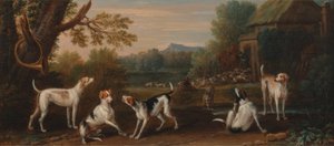 Freilassen der Hunde von John Wootton