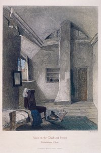Coach and Horses Inn, Bartholomew Close, London von John Wykeham Archer