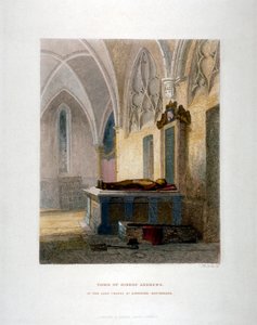 Grab von Lancelot Andrews in der Lady Chapel, St Saviour