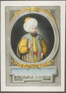 Amurat Kahn II, aus Porträts der Kaiser der Türkei