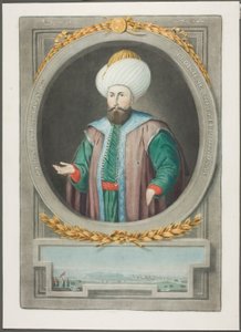Amurat Kahn I, aus Porträts der Kaiser der Türkei