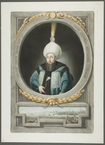 Selim Kahn III, aus Porträts der Kaiser der Türkei von John Young