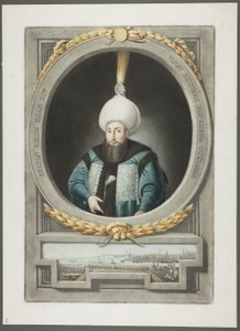 Selim Kahn III, aus Porträts der Kaiser der Türkei von John Young