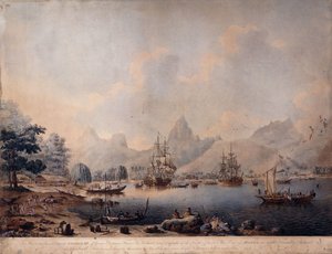 Ansicht von Moorea, 1787