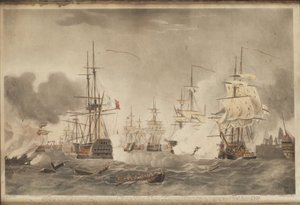 Die Schlacht am Nil, ca. 1800
