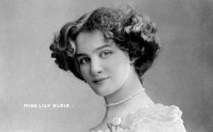 Lily Elsie 1886-1962, englische Schauspielerin, frühes 20. Jahrhundert von Johnston and Hoffman