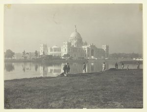 Victoria-Denkmal in Kalkutta, ca. 1910er von Johnston and Hoffmann