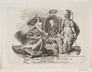 Christian VII. als Kronprinz von Jonas Haas