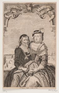 Leonora Christina und Corfitz Ulfeldt von Jonas Haas