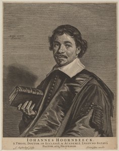 Jan Hoornbeeck von Jonas Suyderhoff, after Frans Hals