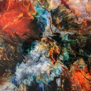 Lebendiger Kosmischer Wirbel von Jonas Weikel