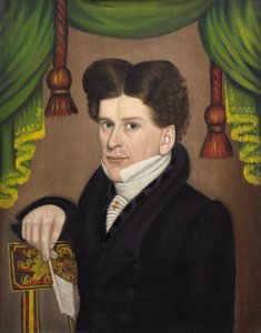 Mann mit einem Stift, ca. 1827-30 von Jonas Welch Holman