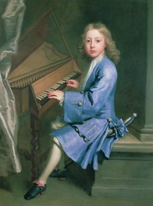 Garton Orme am Spinett, ca. 1707