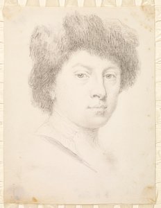 Selbstporträt im Alter von dreißig Jahren, 1735 von Jonathan Richardson