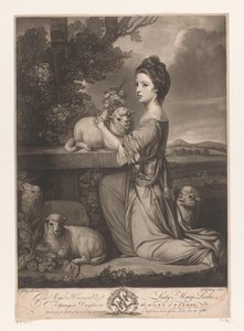 Porträt von Mary Leslie von Jonathan Spilsbury