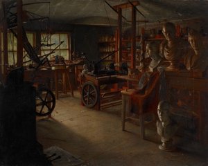 James Watts Arbeitszimmer, Heathfield Hall von Jonathon Pratt