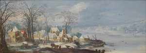 Winterlandschaft von Joos de II Momper