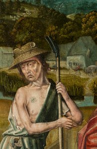 Triptychon von Bethlehem, um 1540 von Joos van (attr. to) Cleve