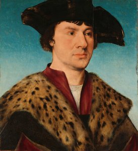 Porträt eines Mannes von Joos van Cleve (workshop of)