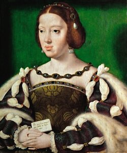 Porträt von Königin Eleonore von Österreich (1498-1558) von Joos van Cleve