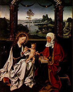Madonna mit Kind und St. Anna