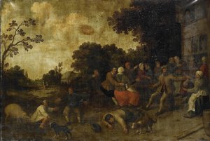 Der verlorene Sohn von Joost Cornelisz Droochsloot (manner of)