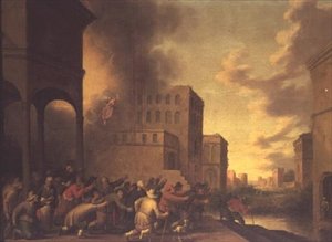 Der Teich von Bethesda von Joost Cornelisz. Droochsloot