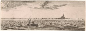 Ansicht von Maassluis von Joost van Geel