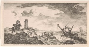 Sturm auf See von Joost van Geel
