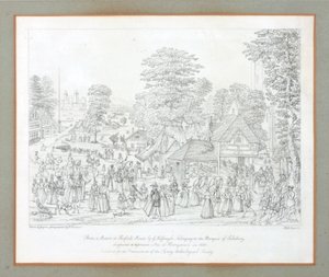 Fest in Horseydown um 1590 von Joris Hoefnagel