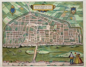 Karte von Aurelia, aus 