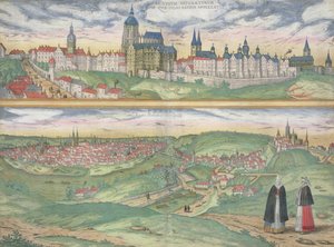 Karte von Prag, aus 