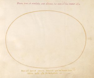 Tafel 3: Leeres Oval von Joris Hoefnagel