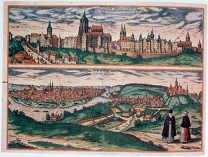 Ansicht von Prag von Joris Hoefnagel