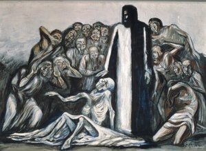 Die Auferweckung des Lazarus von José Clemente Orozco