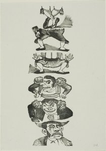 Stierkämpfer von José Guadalupe Posada