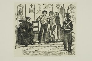 Corrido: Das Sterbezimmer eines Verurteilten von José Guadalupe Posada