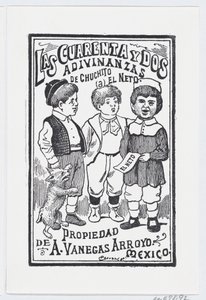 Zweiundvierzig Vermutungen, ca. 1900-1910 von José Guadalupe Posada