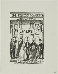 Die Dandies von José Guadalupe Posada