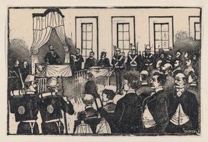 Der Prozess gegen die Mörder von Tomas Hernandez Aguirre von José Guadalupe Posada