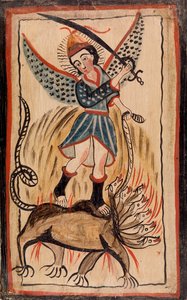 Erzengel Sankt Michael von José Raphael Aragon