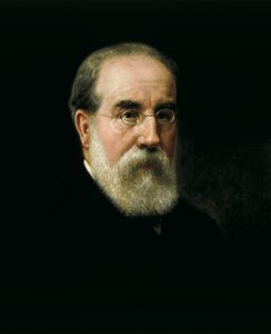 Porträt von Francisco Pi i Margall (1824-1901), spanischer Staatsmann und Schriftsteller von José Sánchez Pescador