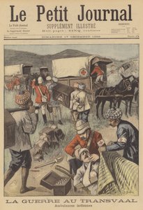 Indische Ambulanzen im Einsatz während des Burenkriegs von Jose Belon