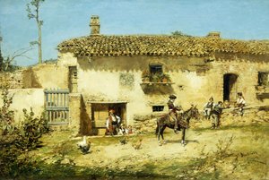 Eine spanische Farm