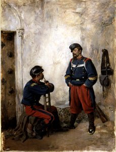 Zwei Soldaten