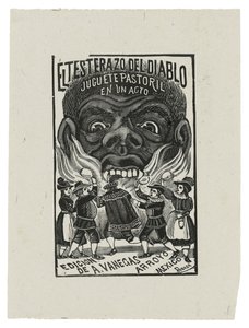 El Testarazo del Diablo, ca. 1900, gedruckt 1942 (Gravur) von José Guadalupe Posada