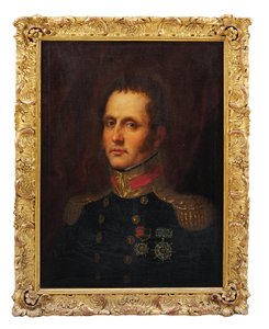 Porträt von Kapitän Samuel Edward Cook, R.N., um 1830 von José Gutiérrez de la Vega