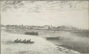 Ansicht von Bombay von Colaba aus von Jose M. Gonsalves