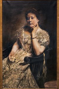 Porträt einer Dame von Jose Villegas Cordero